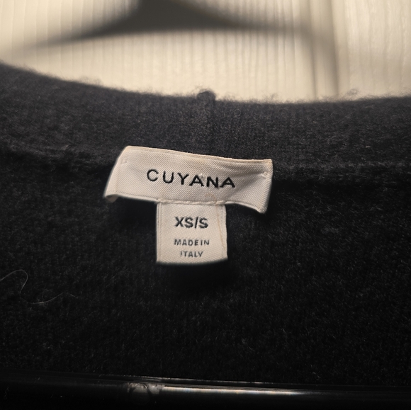 Cuyana Sweater Cardigan RWS Cashmere Blend Luxury Brand Made in Italy - Picture 3 of 6